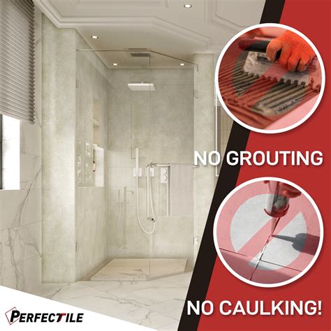 PerfecTile No Grouting & Caulking