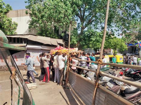 Materials including PPE kits dumped in the rubbish bin outside Jamalpur ...