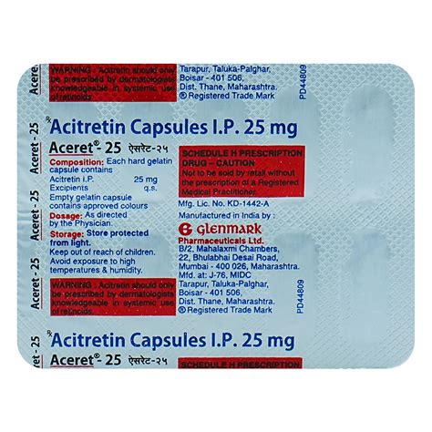 Aceret 25 Capsule | Uses, Side Effects, Price | Apollo Pharmacy