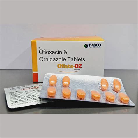OFISTA-OZ Tablets METLAR FORMULATIONS