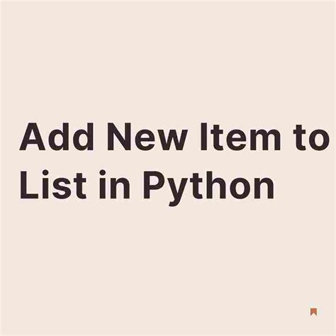 Image result for Add Item On List Python