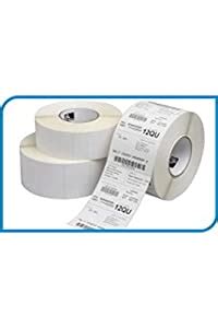 Earth Label White Thermal Adhesive Label Tapes (Pack of 12) : Amazon.in ...