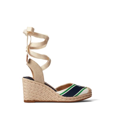 Paislee Canvas Espadrille for Women | Ralph Lauren® IN