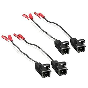 MAGIC MOTO 4 Pack 72-4568 Speaker Adapter Wiring Harness Plug Front ...