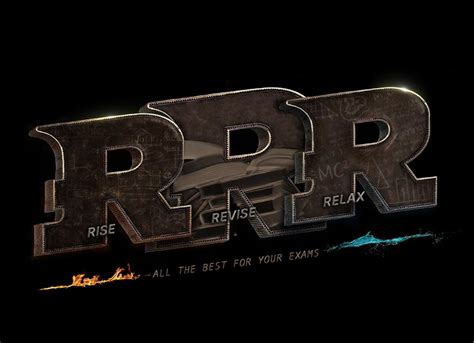 RRR: Rise, Revise, Relax