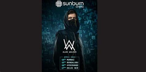 Alan Walker to kick off Sunburn multi-city tour in April