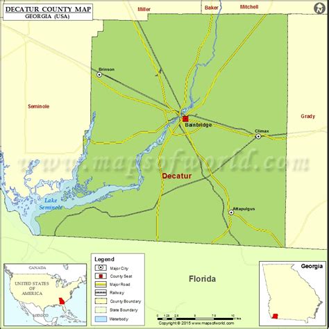 Image result for Decatur County GIS Map