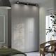 PAX / GULLABERG wardrobe combination, dark grey/dark grey, 150x60x236 ...