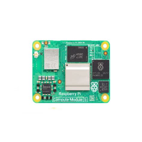 Raspberry Pi Compute Module 5- 8GB RAM, 16GB eMMC, 2.4/5.0GHz Wi-Fi ...