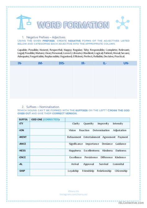 Word Formation Practice 的图像结果