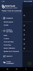 Image result for ScreenLogic Pool Control App