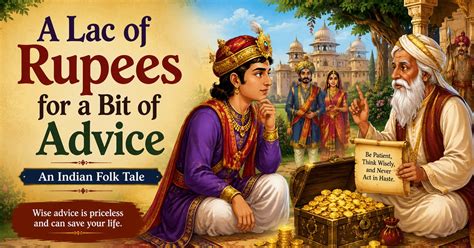 A Lac of Rupees for a Bit of Advice | Indian Folk Tale with Moral