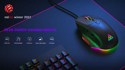 EKSA EM600 RGB Advanced Wired Gaming Mouse – EKSA India