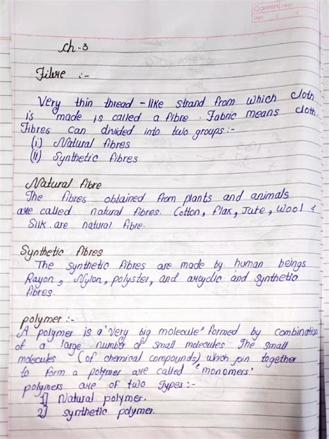 Image result for How to Write Notes in Class 8 Science