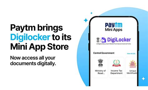 Paytm India, Paytm App Store, Payment Mini App Store, Digilocker, Cloud ...