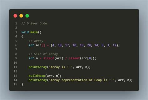 Build Heap Algorithm 的图像结果