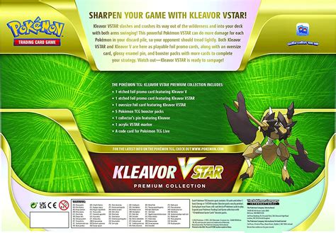POKEMON TRADING CARD GAME KLEAVOR V STAR PREMIUM COLLECTION Pokemon ...