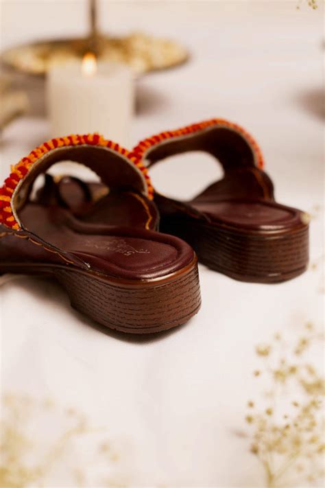 Traditional Red (Kolhapuri)