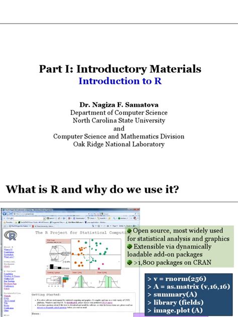 Image result for R Tutorial and Introduction
