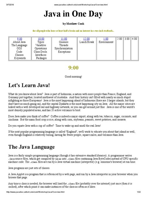 Image result for How to Learn Java in One Day