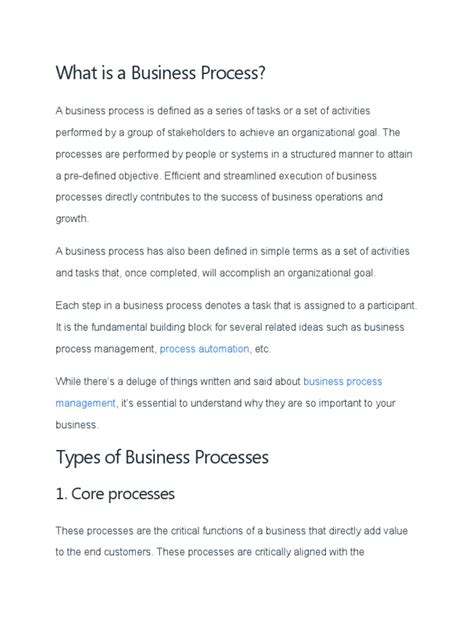 Image result for Business Process Def