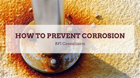 How to Prevent Corrosion - RFI Consultants