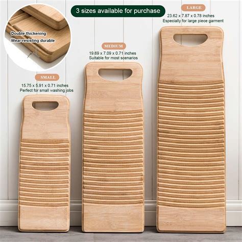 Lynkaye Large Hand Washboard for Laundry, Natural Wooden India | Ubuy