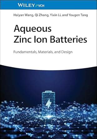 Aqueous Zinc Ion Batteries: Fundamentals, Materials, and Design : Wang ...