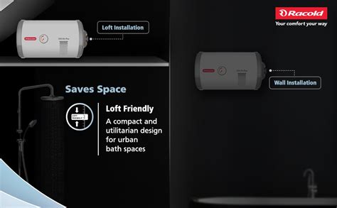 Buy Racold CDR DLX Plus RHS 10L Horizontal Energy Efficient Storage ...