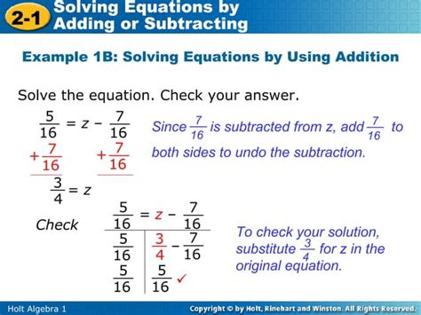 Image result for Solving Equations Using Addition and Subtraction