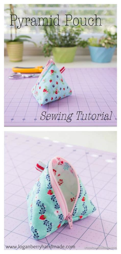 Image result for Triangle Pouch Pattern