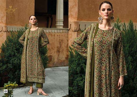 Rang Fashion Didaar Pashmina Dress Material 5 pcs Catalogue