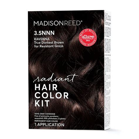 Buy Madison Reed Radiant Hair Color Kit, Permanent Hair Dye, 100% Gray ...