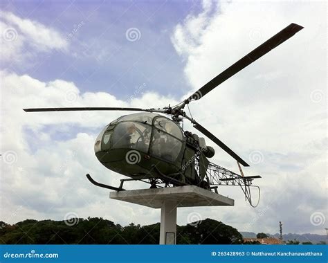 Kanchanaburi Thailand, Aug 30 2015, World War II Helicopters. Editorial ...
