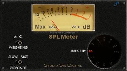 Android SPL Meter Test 的图像结果