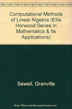 Buy Computational Methods of Linear Algebra (Ellis Horwood Series in ...