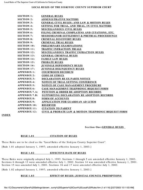 Fillable Online siskiyou courts ca Siskiyou County Courts - Local Court ...