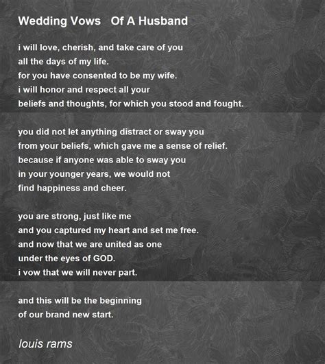 Wedding vow poems 60 photos - Vianawedding.com