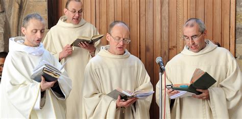 Roman Catholic Monks Chanting