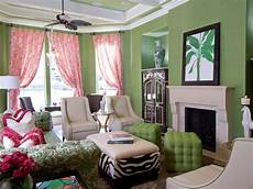 Green Colour Living Room by Pink And Green Living Room Hgtv Green Colour Living Room