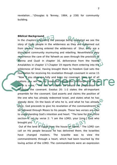 Image result for Exegetical Paper Examples