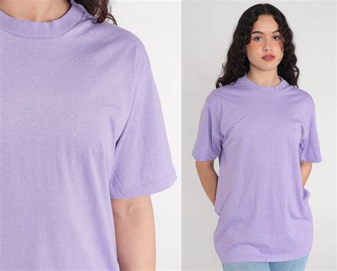 Plain Purple T Shirt