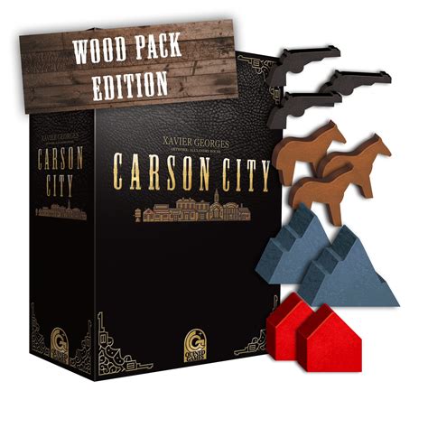 Carson City Deluxe - Wood Pack Edition - Odisseia Jogos