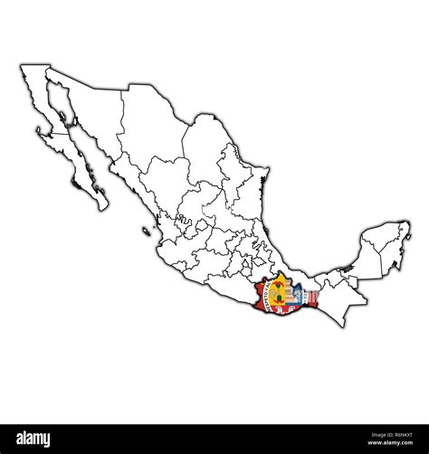 Oaxaca mexico map hi-res stock photography and images - Alamy
