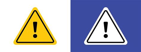 Warning Triangle Vector Art, Icons, and Graphics for Free Download