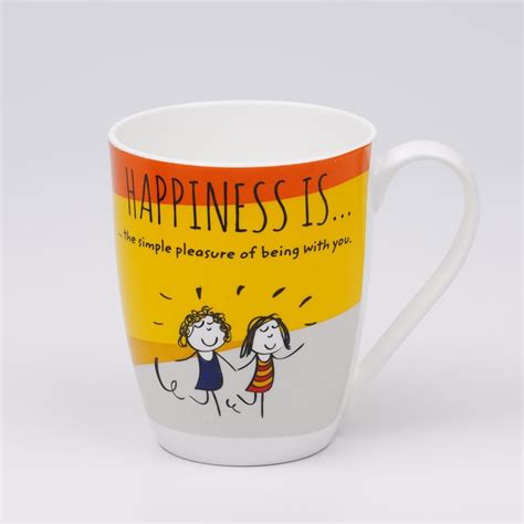 Buy Corsica Set of 4 Bone China Printed Coffee Mugs - 210ml from ...