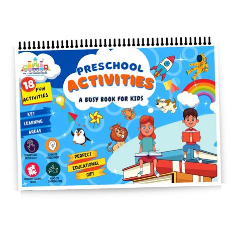 Preschool activities – A busy book for kids – ADI THE TODDLER HOUSE