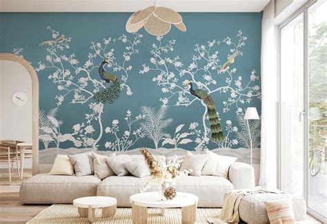 Canopy Carnival Chinoiserie Wallpaper – Myindianthings