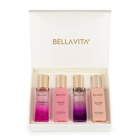 Bella Vita Luxury Perfumes Gift Set for Women (4Pcs) – Deals999