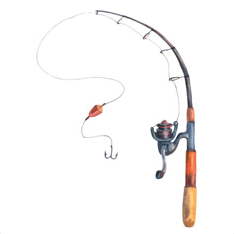 Clipart Fishing Poles And Fish